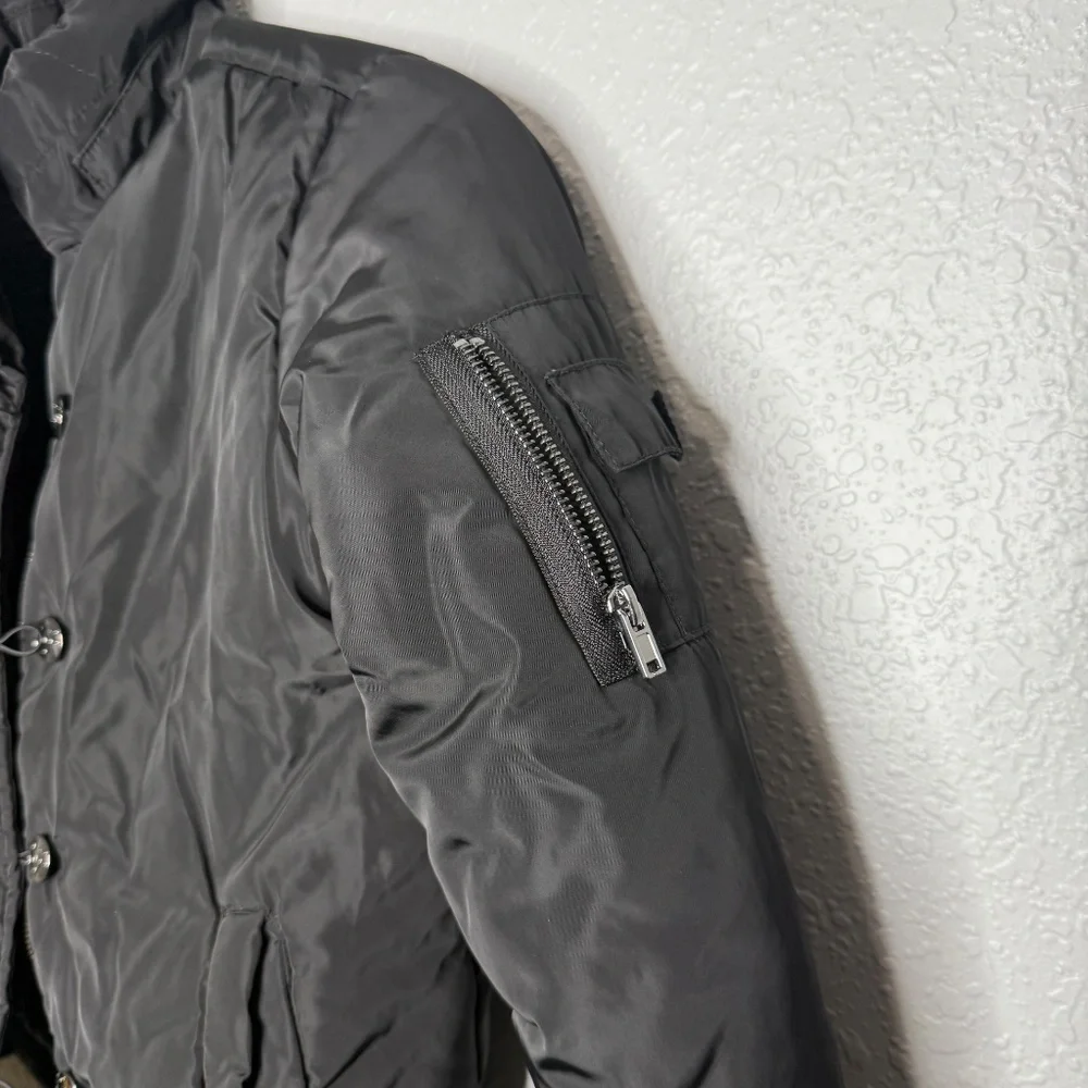 Justice Girl's‎ black winter puffer Jacket / Coat